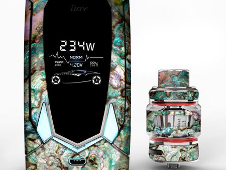 Abalone Shell Gold Underwater iJoy Avenger 270 Skin Online Sale