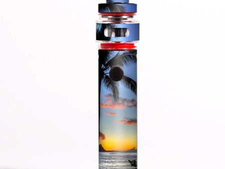 Paradise Sunset Palm Trees Smok Pen 22 Light Edition Skin Cheap