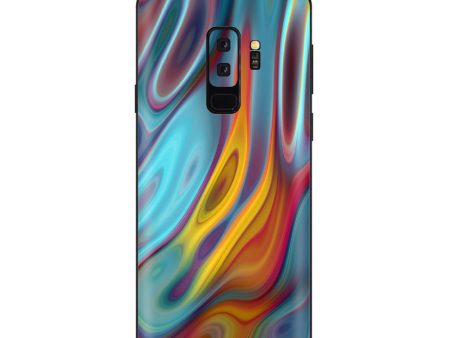 Color Glass Opalescent Resin  Samsung Galaxy S9 Plus Skin Online Sale