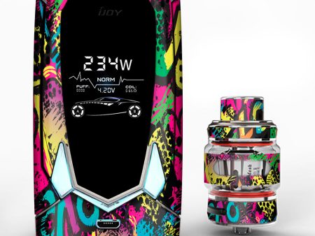 80 S Love Pop Art Neon iJoy Avenger 270 Skin Supply