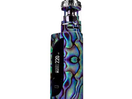 Abalone Sea Shell Green Blue Purple eLeaf IKONN 220 Skin Cheap