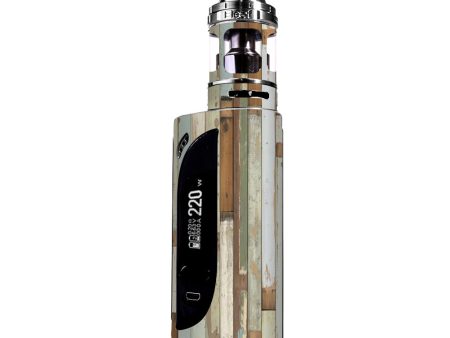 Beach Wood Panels Teal White Wash eLeaf IKONN 220 Skin For Discount