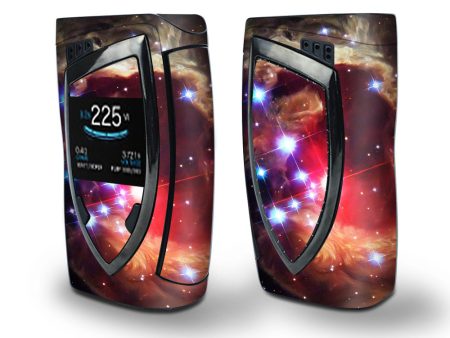 Skin Decal Vinyl Wrap for Smok Devilkin Kit 225w Vape (includes TFV12 Prince Tank Skins) skins cover  space nebula Hot on Sale