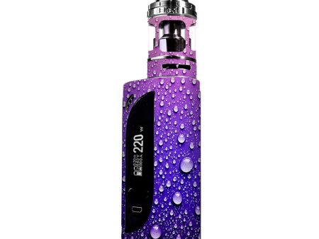 Waterdrops On Purple eLeaf IKONN 220 Skin Online