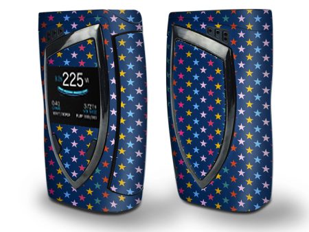 Skin Decal Vinyl Wrap for Smok Devilkin Kit 225w Vape (includes TFV12 Prince Tank Skins) skins cover  Stars 1 For Cheap