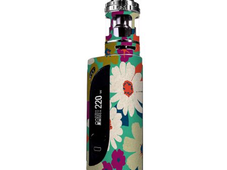 Vintage Flowers Daisy Print eLeaf IKONN 220 Skin Online