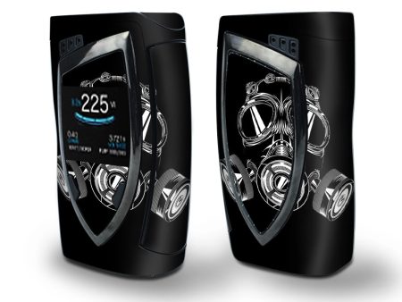 Skin Decal Vinyl Wrap for Smok Devilkin Kit 225w (includes TFV12 Prince Tank Skins) Vape Skins Stickers Cover   Apocalypse Gas Mask Online