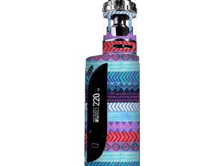 Aztec Blue Tribal Chevron eLeaf IKONN 220 Skin Hot on Sale