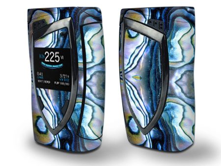 Skin Decal Vinyl Wrap for Smok Devilkin Kit 225w (includes TFV12 Prince Tank Skins) Vape Skins Stickers Cover   Abalone Aulon Sea Shells Pattern Crystal Online Sale