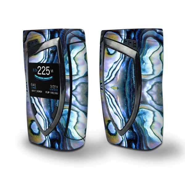 Skin Decal Vinyl Wrap for Smok Devilkin Kit 225w (includes TFV12 Prince Tank Skins) Vape Skins Stickers Cover   Abalone Aulon Sea Shells Pattern Crystal Online Sale