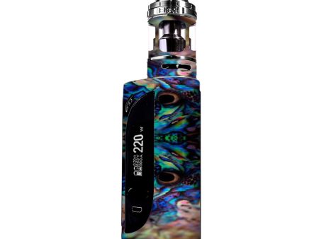 Abalone Sea Shell Gold Blues Beautiful eLeaf IKONN 220 Skin Discount