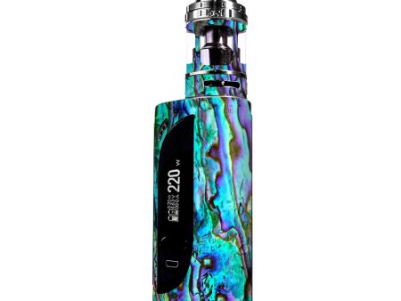 Abalone Ripples Green Blue Purple Shells eLeaf IKONN 220 Skin Online Hot Sale