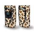 Skin Decal Vinyl Wrap for Smok Devilkin Kit 225w (includes TFV12 Prince Tank Skins) Vape Skins Stickers Cover   Brown Leopard Skin Pattern Sale