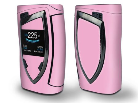 Skin Decal Vinyl Wrap for Smok Devilkin Kit 225w Vape (includes TFV12 Prince Tank Skins) skins cover  Subtle Pink Online Sale