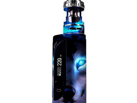 Wolf Glowing Eyes Fire eLeaf IKONN 220 Skin on Sale