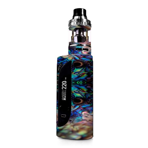 Abalone Blue Black Shell Design eLeaf IKONN 220 Skin Online now