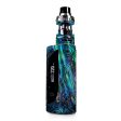 Abalone Shell Green Swirl Blue Gold eLeaf IKONN 220 Skin For Cheap