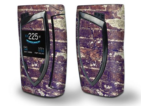 Skin Decal Vinyl Wrap for Smok Devilkin Kit 225w (includes TFV12 Prince Tank Skins) Vape Skins Stickers Cover   Aged Used Rough Dirty Brick Wall Panel Cheap