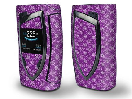 Skin Decal Vinyl Wrap for Smok Devilkin Kit 225w Vape (includes TFV12 Prince Tank Skins) skins cover  Spider Web Pattern on Sale