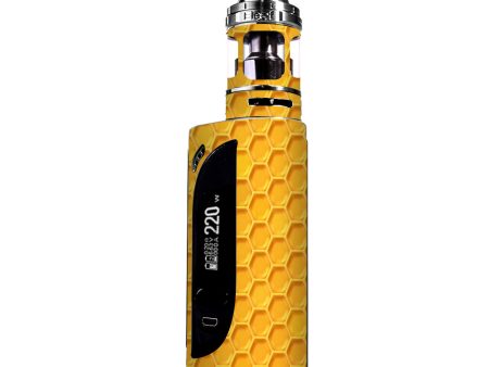 Yellow Honeycomb eLeaf IKONN 220 Skin For Sale