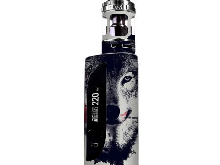 Wolf With Rose In Mouth eLeaf IKONN 220 Skin For Cheap