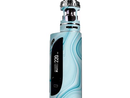 Baby Blue Ice Swirl Marble eLeaf IKONN 220 Skin Supply