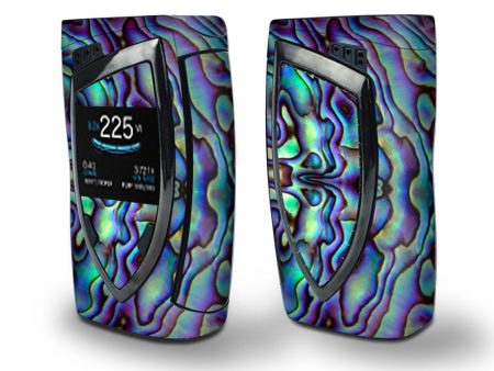 Skin Decal Vinyl Wrap for Smok Devilkin Kit 225w (includes TFV12 Prince Tank Skins) Vape Skins Stickers Cover   Abalone Sea Shell Green Blue Purple Sale