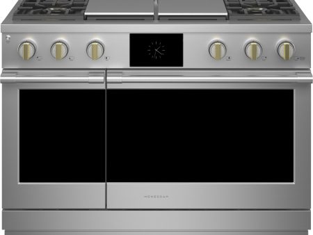 Monogram 48  Dual-Fuel Professional Range with 4 Burners, Grill, and Griddle Cheap